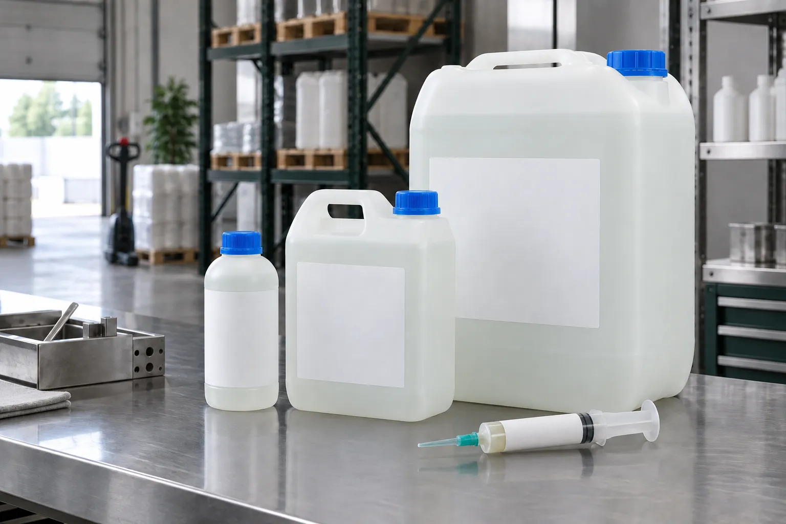 Fundentes líquidos en botellas y garrafas y fundente en gel en jeringa
